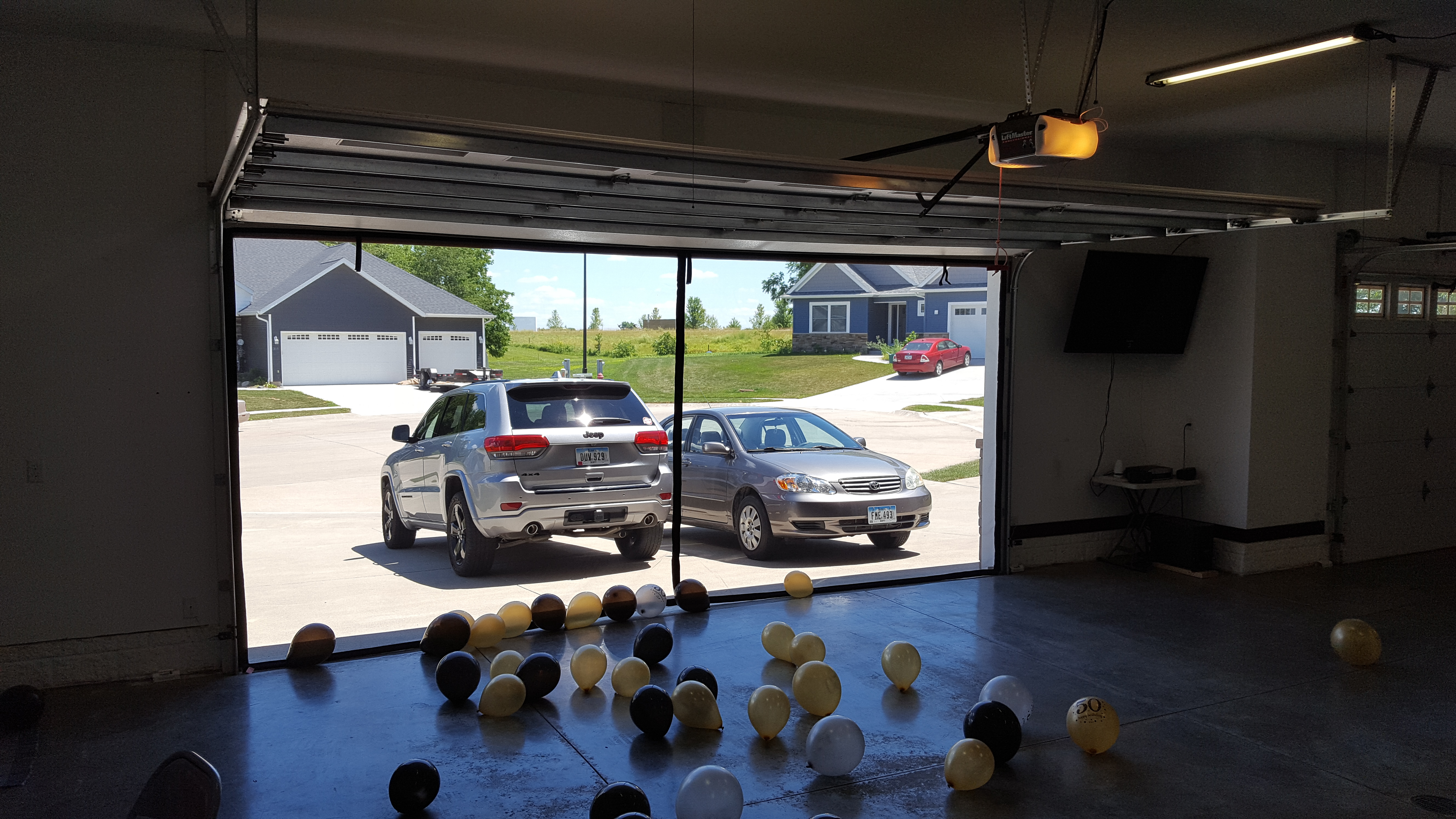 Inside Of Garage Door Screen