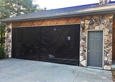 Custom Garage Door Screen