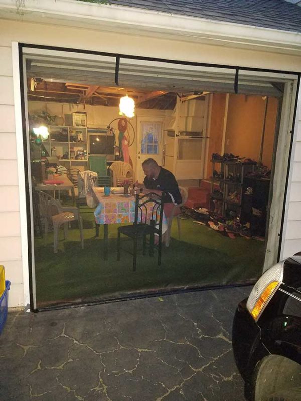 Single-Garage-Door-Screen