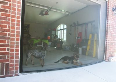 Standard Garage Door Screen