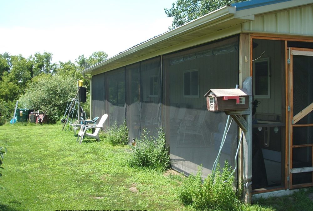 Custom screens for porch