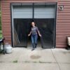 Middle Opening Garage Door Screen